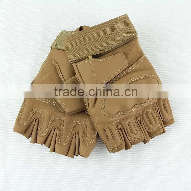 cut finger olive green army gloves