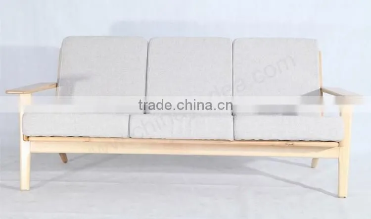 Solid Hotel furniture Hans J Wegner Plank Sofa 3 seater
