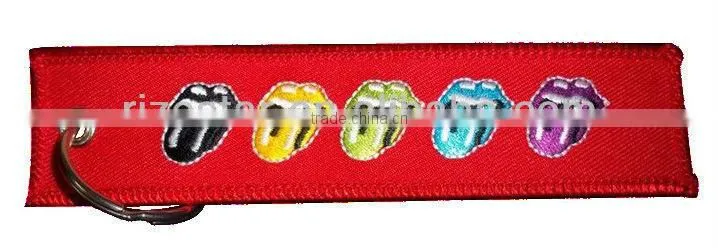 Promotional keychain with customized design