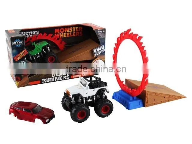 friction toy vehicle kids toy 4WD power car jeep 10213332