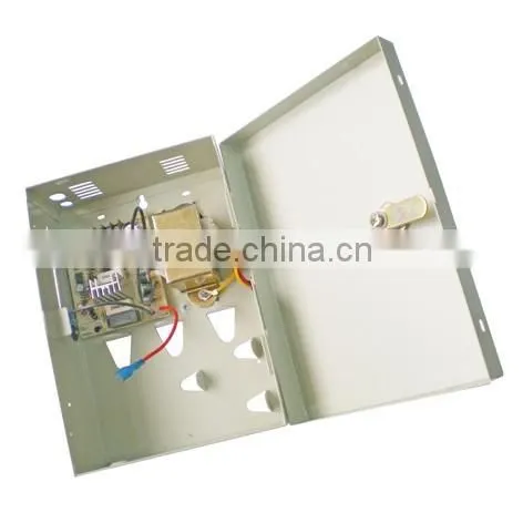 3A 40W 13.8V power supply box with time delay