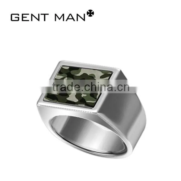 simple ring designs interesting camouflage pattern stainless steel ring man's ring