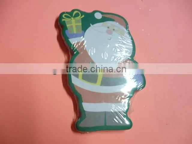 Snowman shaped sticky notes