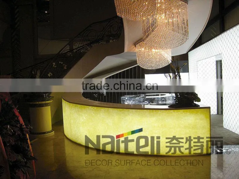 Interior Decorative Acrylic Glass Toilet Partition Board