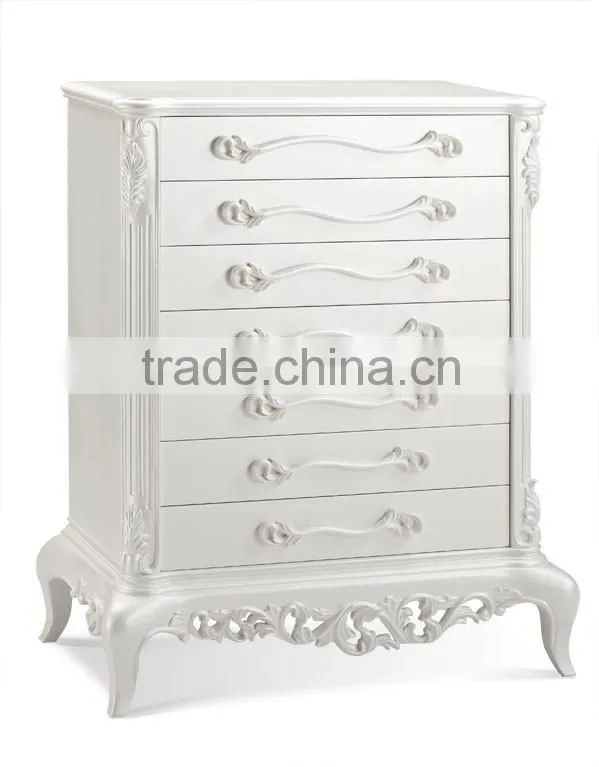 European oak bedroom set. Princess bedroom set Bed Bedside table Wardrobe Dressing table Bench Royal Chai Commode