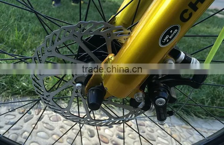 Mountain Bike 26-Inch High-Carbon Mountain Bike Dual Front And Rear Suspension Folding Mountain Bike Cycling Sell Like Hot Cakes