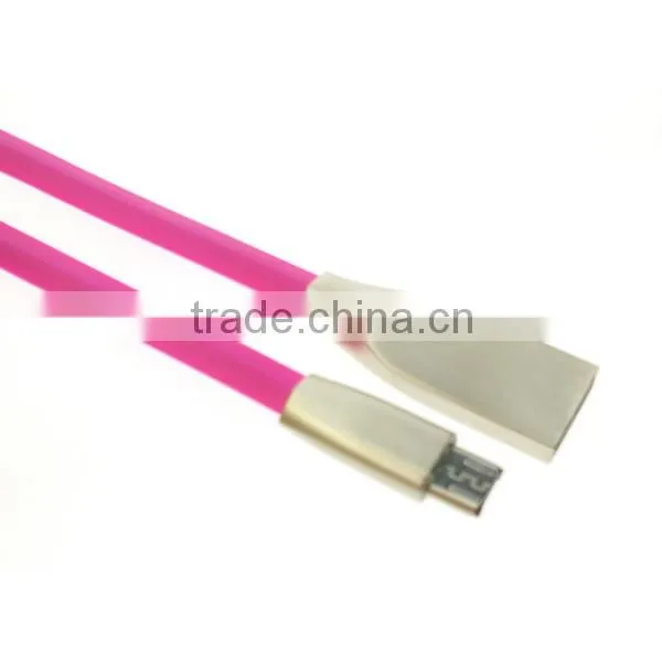 Hot-selling macro usb cable for Samsung mobile phone data charging cable