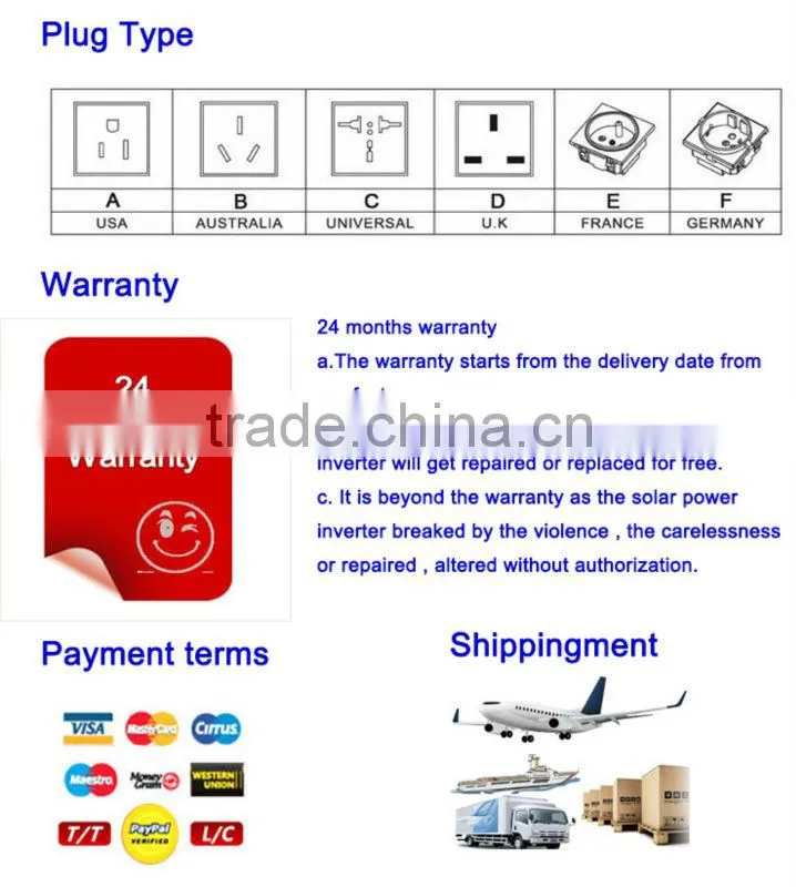 Preferential Price Invertor 12v 230v 3kw Solar Power Inverter Solar Water Pump Inverter