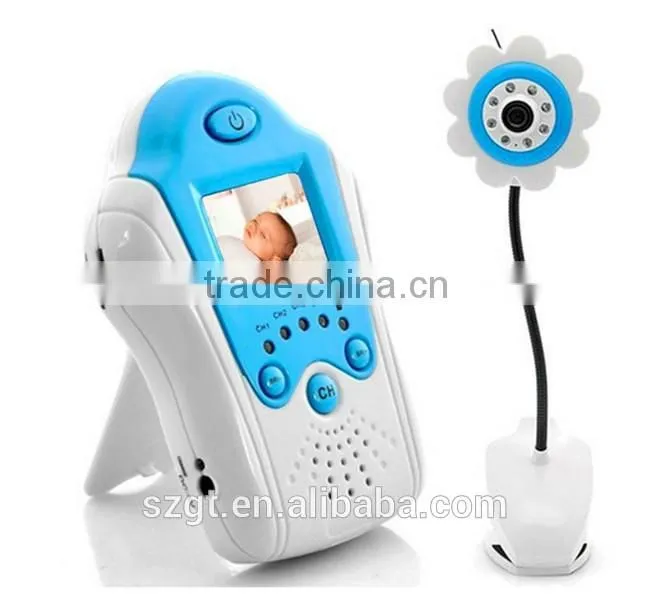 1.5 Inch TFT Full Color Baby Camera Pink Blue Color Nanny Camera Night Vision Portable Baby Monitor