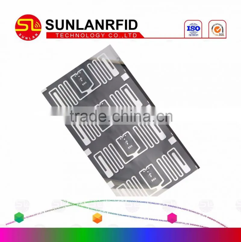 CR80 RFID PVC sheet card inlay with printed inlay cards