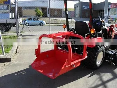 30" Reversible Dirt Scoop for Compact tractors ,Agriculture machinery tipping transport scoop
