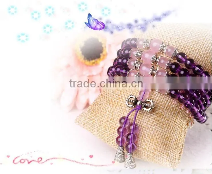 China new style fashion design crystal beads bracelets for sale