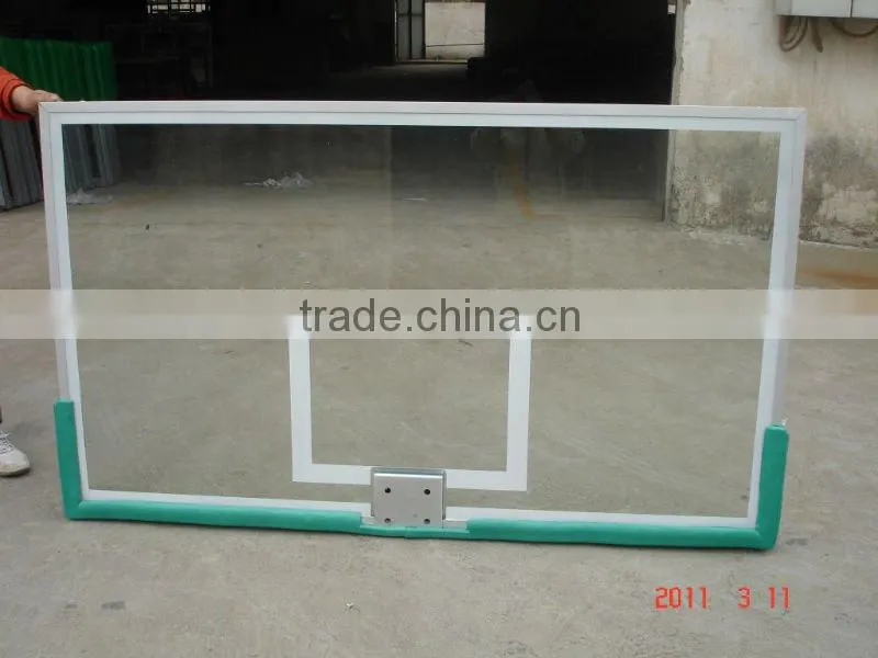 tempered glass basketball backboard