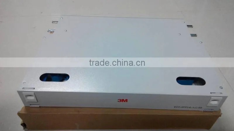 ODF Tray Rock Mount Slide Type 24 port For SC Adapters Fiber Optic Patch Panel