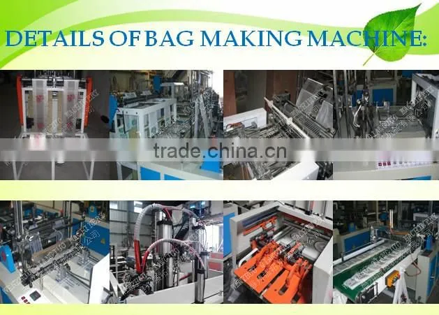 300-400 pcs/min biodegradable bag machine