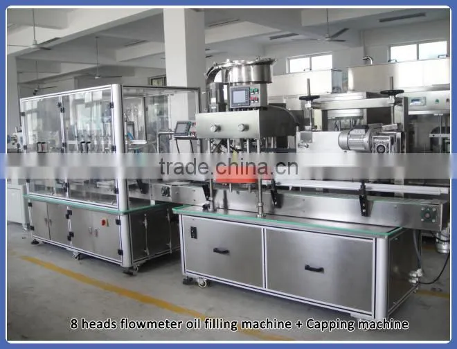 Automatic Lube Oil Filling Line/Oil Bottle Filling Capping Machine