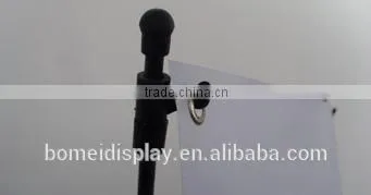 80*180cm black plastic flexible x banner stand system