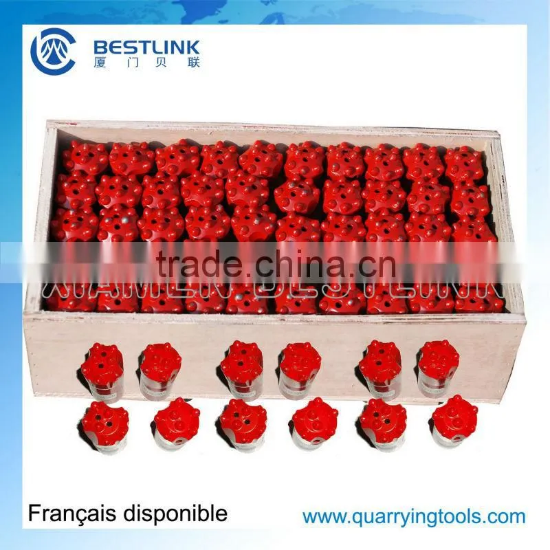 R32 R38 T38 T45 T51 Tapered and Threaded drill bit for rock drilling