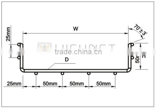 CM50 series cable tray hangers