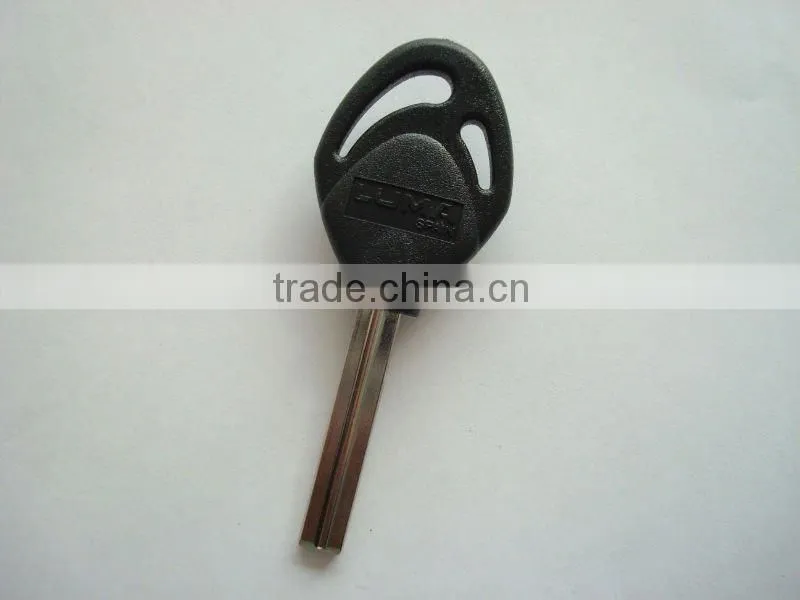 Metal key for car