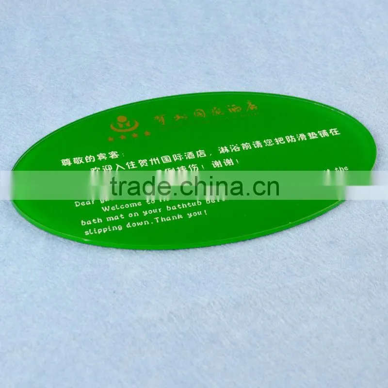 Colored innovative adhesive acrylic sign holders