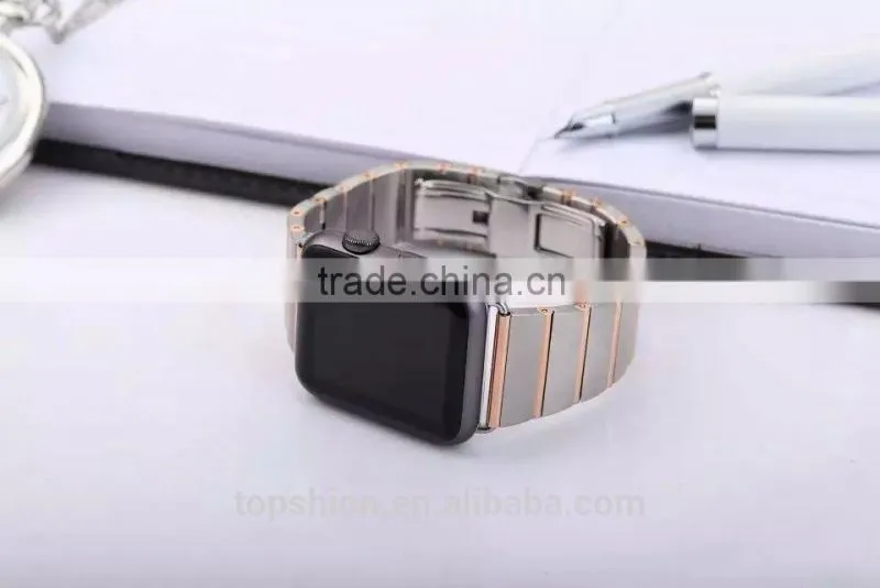 New for Apple Watch Band Stainless Steel, Luxury Metal Strap For Apple iWatch