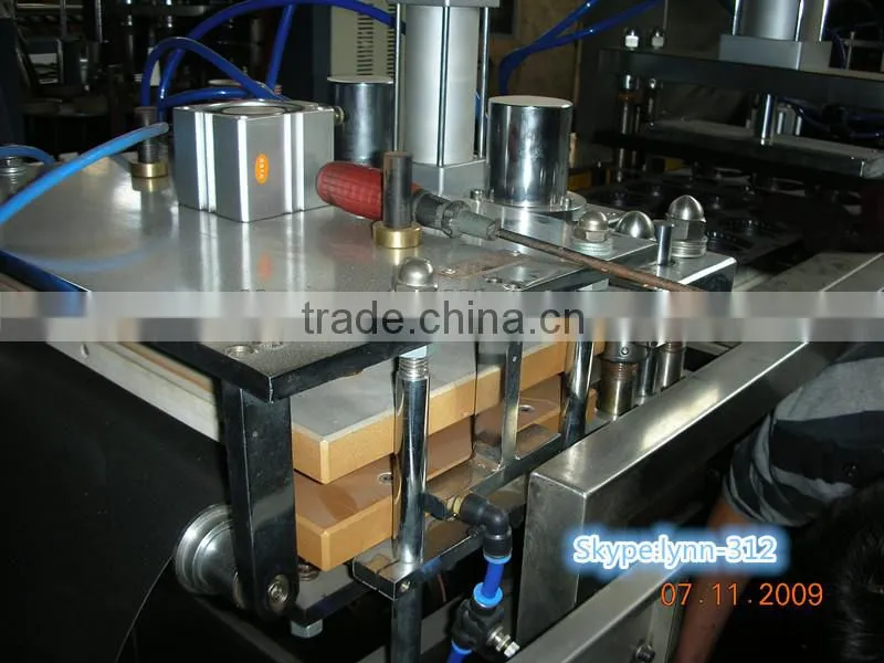 2014 Best Sale CE Standard Automatic Plastic Cup Lid Thermoforming Machine, plastic cup lid thermoforming machine