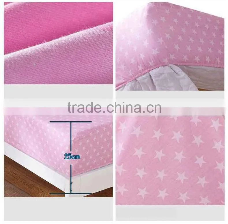 Elastic 65% Polyester 35% Cotton Full Fitted Sheet