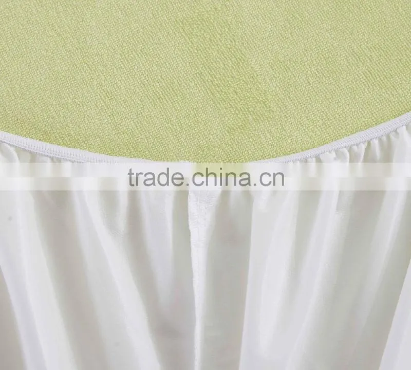 Green Cotton Terry Cal king Queen or Full Mattress Protector