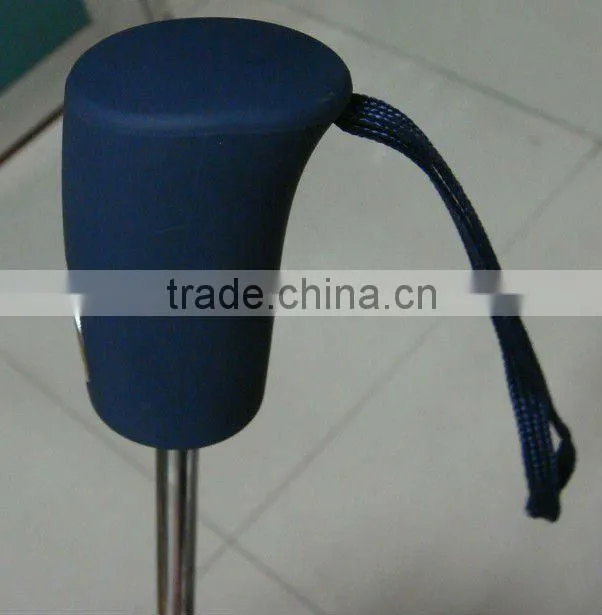 3 folding stripe auto open and close windproof umbrella with should bag