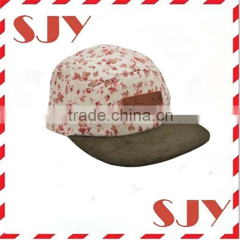 Dye Sublimation Wholesale Blank Custom 5 Panel Cap
