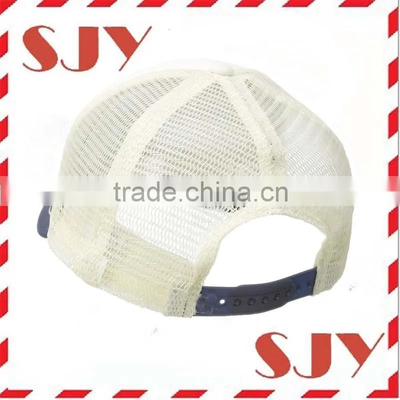100%Polyester Two Tone Distressed Sublimation Trucker Cap