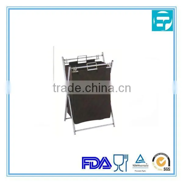 Floding iron cloth rack holder