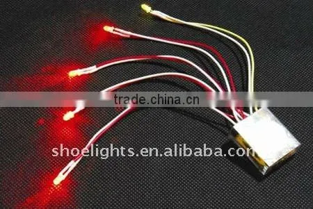 multicolor led shoes light YX-8002-5