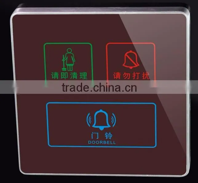Touch screen Digital Hotel Electronic Doorplate