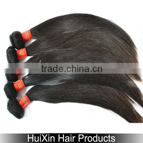 Current hot sale 100% virgin brazilian straight hair bulk from China