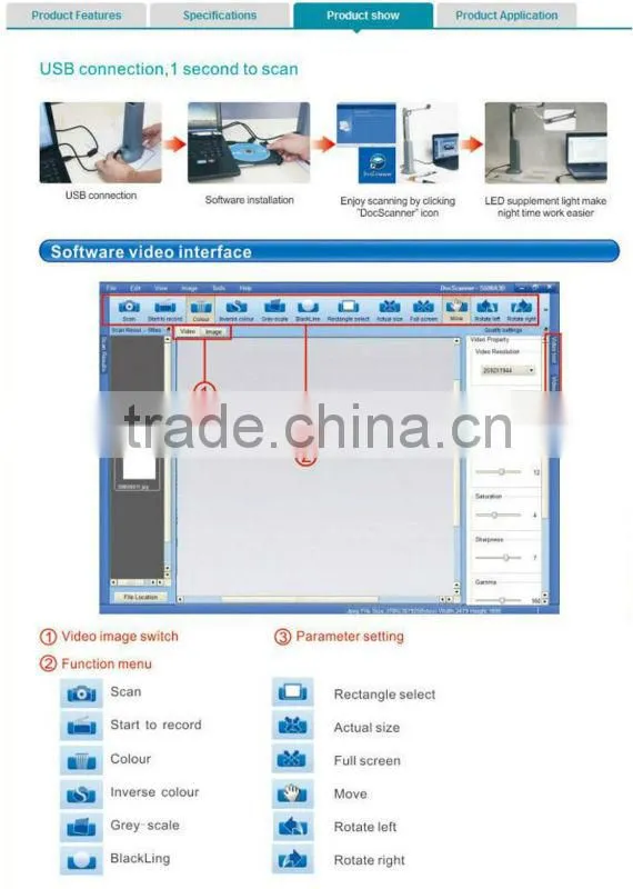 wholesale portable handy scanner