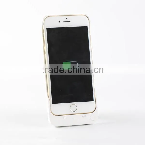 MFi-Certified Slim Formfitting Mobile Phone Battery Clip with Backup Case for iPhone 6