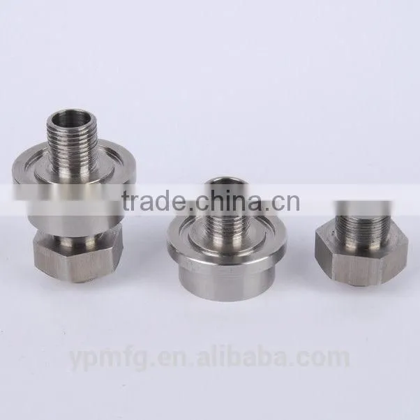 Small stainless steel plating parts cnc machining custom service
