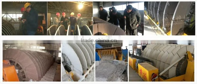 China Large Capacity Iron concenrates Wringer for Iron Ore Slurry Dewatering