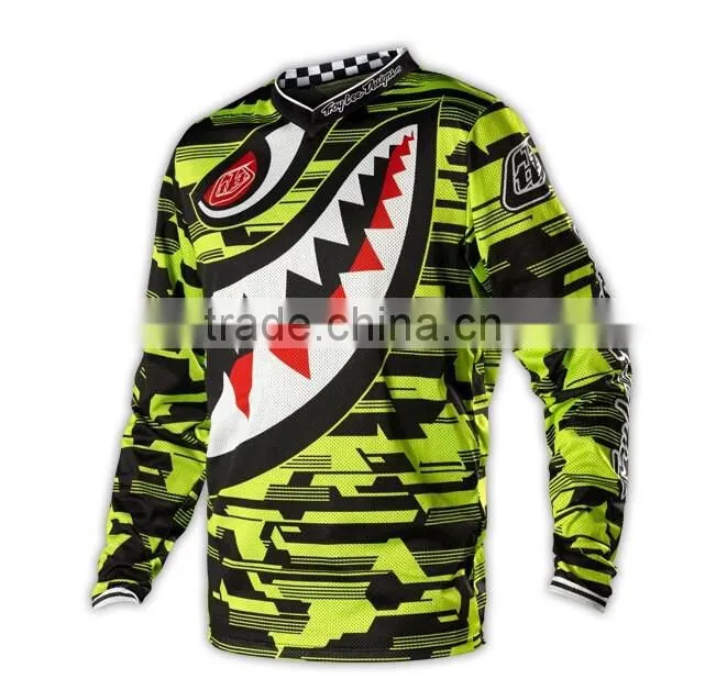 Breathable TLD sport T shirt clothing motorcycle costom motocross jersey