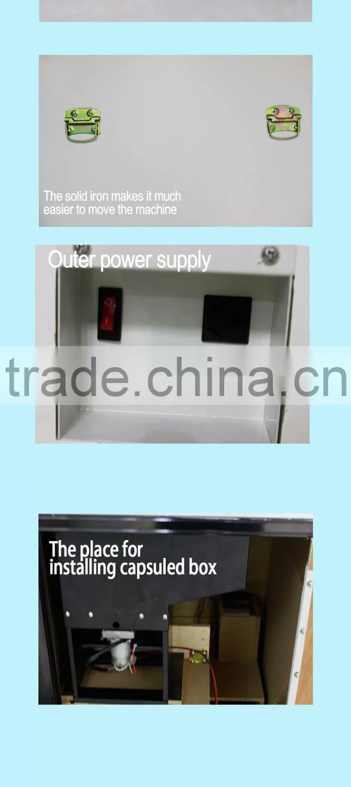 LSJQ-398 New style Candy vending machine toy crane machine coin operated game machine