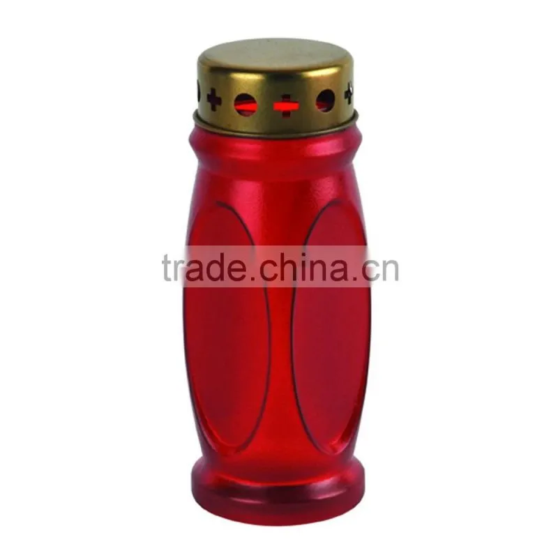 IP20 water proof blinking function led grave religious candle,memorial led grave light