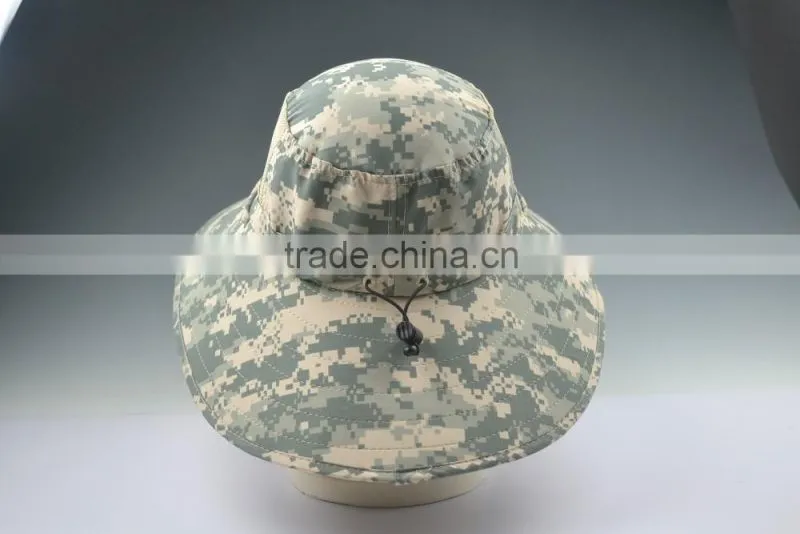 UF50+ outdoor digital camo booney hat