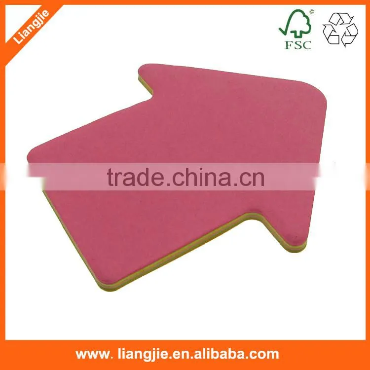 Apple shaped sticky notes pad for Promotion