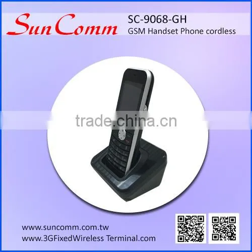SC-9068-3GH CE ceritification Color LCD Display 3G GSM Handset Phone Cordless