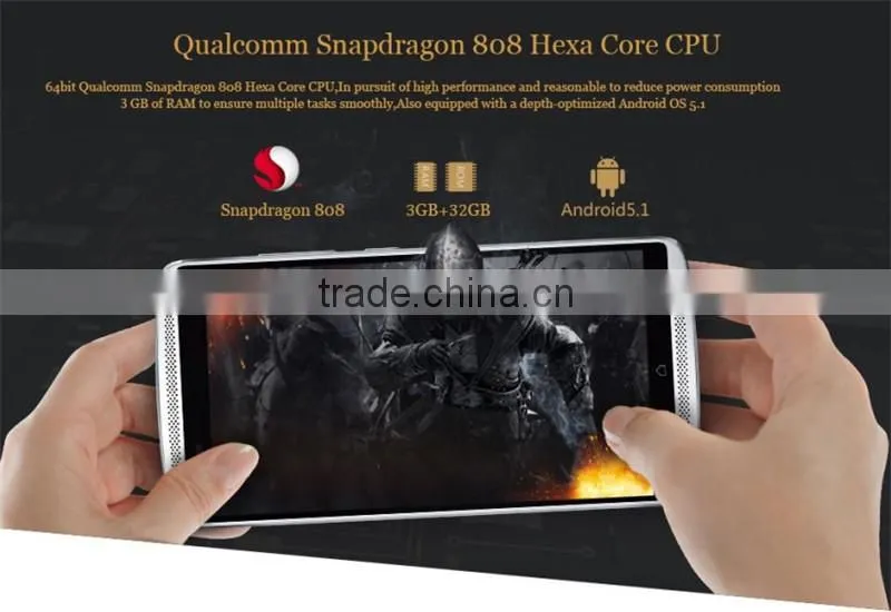 Original Lenovo Lemon Vibe X3 C50 5.5'' 1920X1080px Snapdragon-808 HexaCores 3GB+32GB RAM+ROM 21.0MP+8.0MP Camera Dual SIM