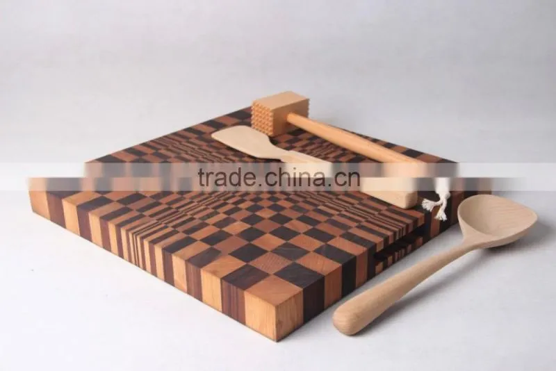 2016 new product eco friendly and organic wooden bread board cutting board