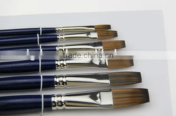 Best seller! 6pcs Artist brush,Paint brush,Artist painting brush,Wooden brush for painting