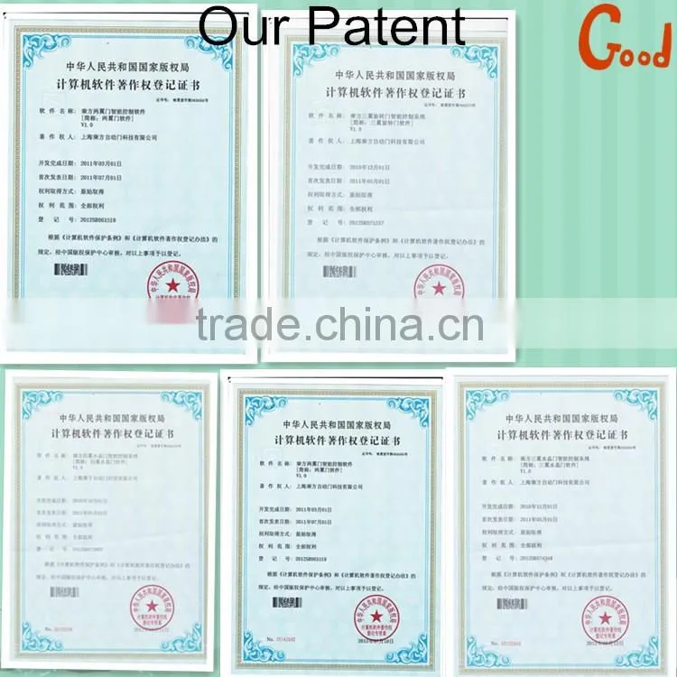 Factory price fancy auto sliding door for office